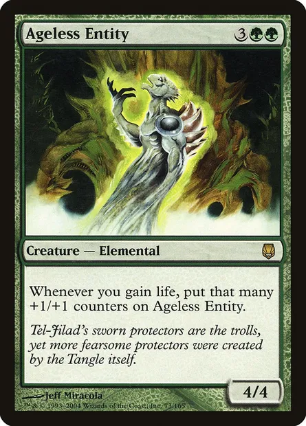 Ageless Entity, Magic card DST 73 — Darksteel set
