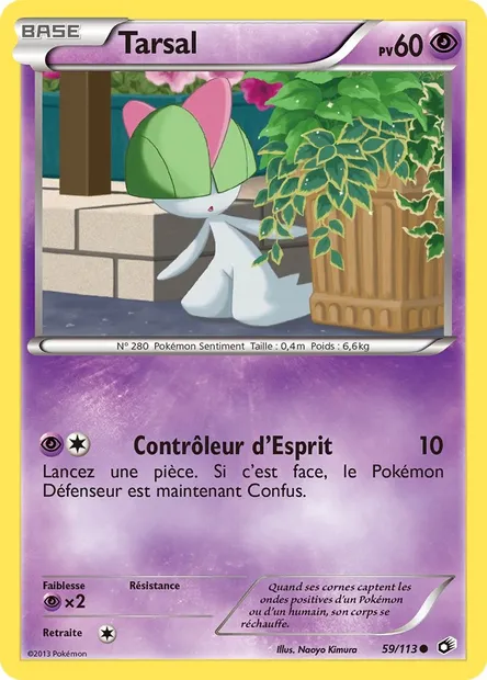 Tarsal, carte Pokémon LTR 59 — extension Legendary Treasures