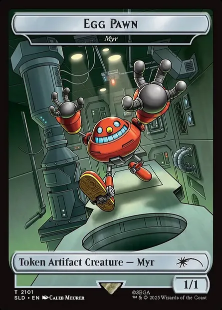 Myr, carte Magic SLD 2101 — extension Secret Lair Drop