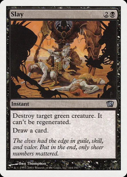 Slay, Magic card 8ED 164 — Eighth Edition set