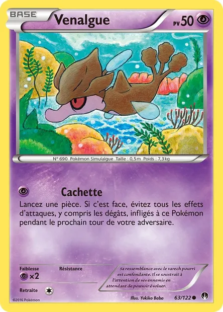 Venalgue, carte Pokémon BKP 63 — extension Rupture Turbo