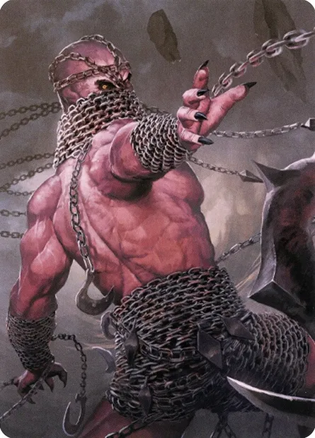 Chain Devil // Chain Devil, carte Magic ACLB 8 — extension Battle for Baldur's Gate Art Series