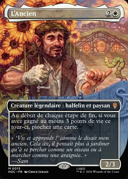 L'Ancien, carte Magic HOC 15 — extension The Hobbit Eternal
