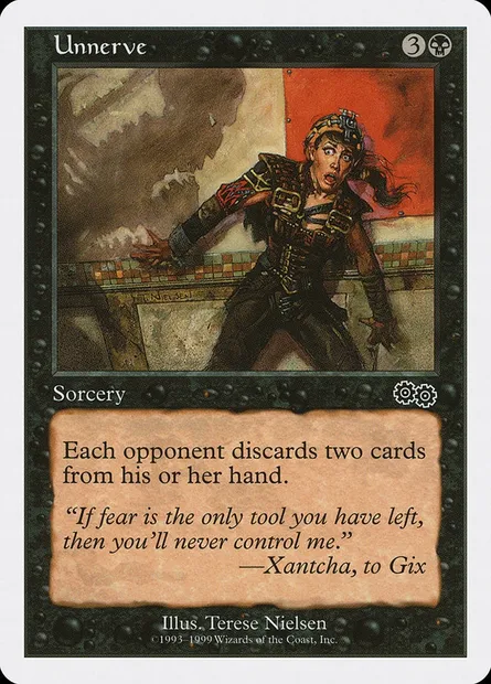 Unnerve, Magic card BRB 91 — Battle Royale Box Set set