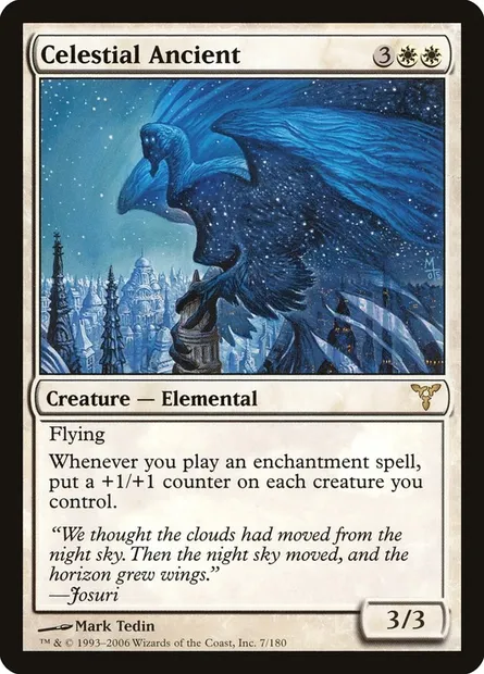 Aïeule céleste, carte Magic DIS 7 — extension Discorde