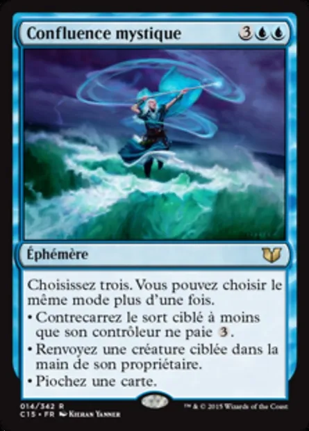 Confluence mystique, carte Magic C15 14 — extension Commander 2015