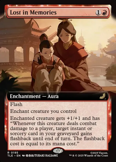 Lost in Memories, Magic card TLE 195 — Avatar: The Last Airbender Eternal set