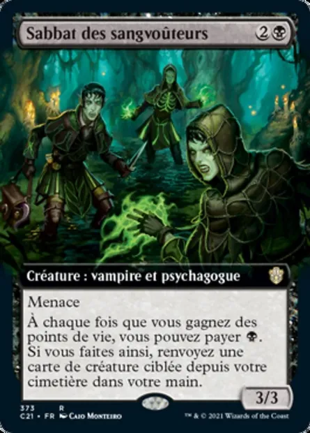 Sabbat des sangvoûteurs, carte Magic C21 373 — extension Commander 2021