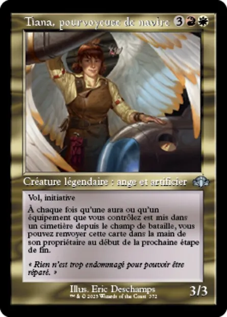 Tiana, pourvoyeuse de navire, carte Magic DMR 372 — extension Dominaria Remastered