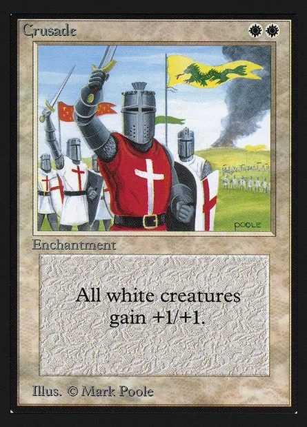 Crusade, Magic card CEI 17 — Intl. Collectors' Edition set