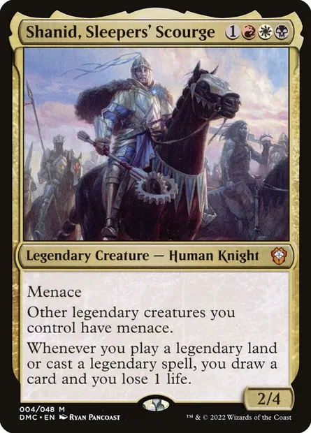 Shanid, Sleepers' Scourge, Magic card DMC 4 — Dominaria United Commander set