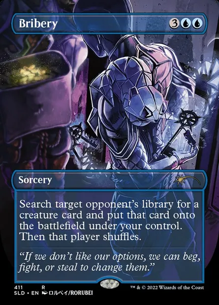 Bribery, Magic card SLD 411 — Secret Lair Drop set