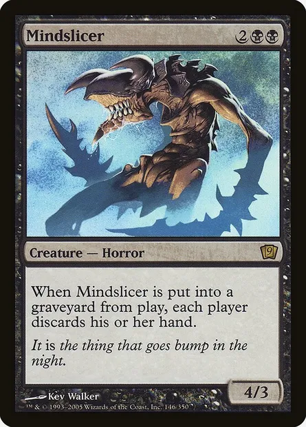 Mindslicer, Magic card 9ED 146★ — Ninth Edition set