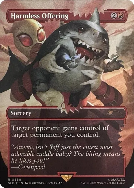 Harmless Offering, Magic card SLD 868 — Secret Lair Drop set