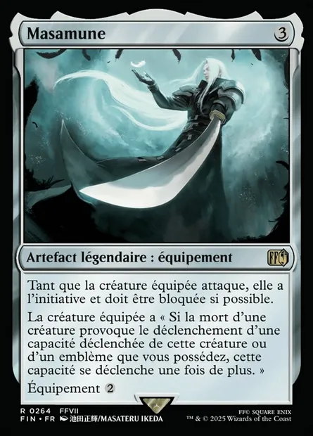 Masamune, carte Magic FIN 264 — extension Final Fantasy