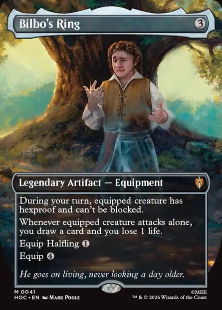 Bilbo's Ring, Magic card HOC 41 — The Hobbit Eternal set