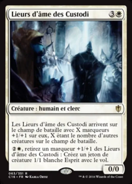 Lieurs d'âme des Custodi, carte Magic C16 63 — extension Commander 2016