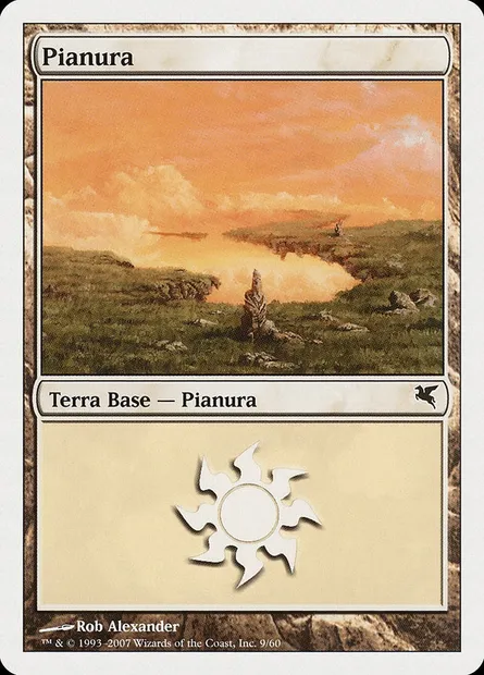 Plains, Magic card PSAL L9 — Salvat 2005 set