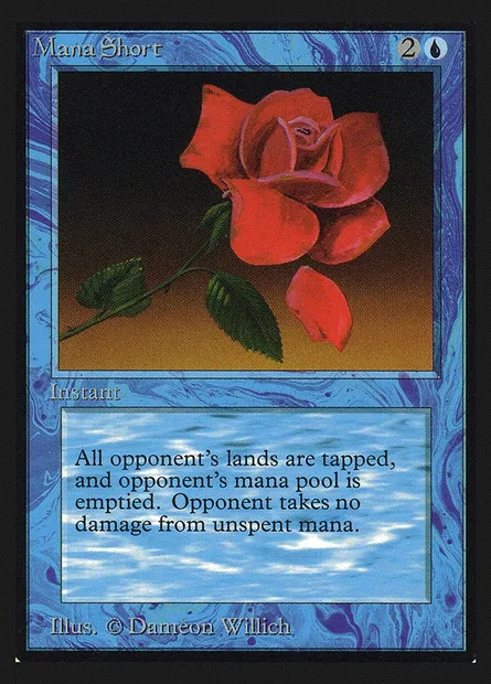 Mana Short, Magic card CED 66 — Collectors' Edition set