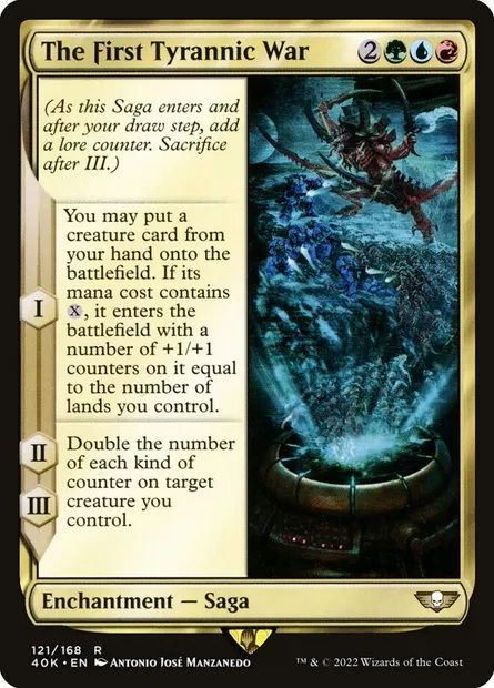 The First Tyrannic War, Magic card 40K 121 — Warhammer 40,000 Commander set