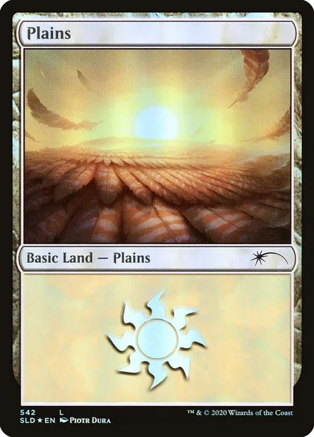 Plaine, carte Magic SLD 542 — extension Secret Lair Drop
