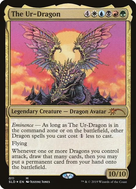 L'Ur-Dragon, carte Magic SLD 11 — extension Secret Lair Drop