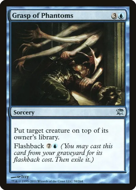 Grasp of Phantoms, Magic card ISD 58 — Innistrad set