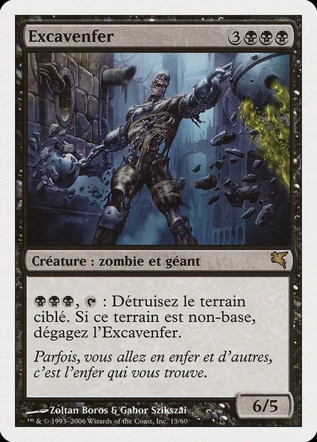 Helldozer, Magic card PSAL F13 — Salvat 2005 set
