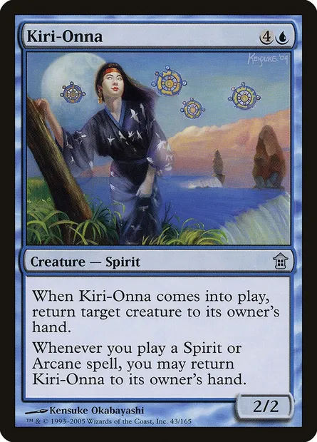 Kiri-Onna, Magic card SOK 43 — Saviors of Kamigawa set
