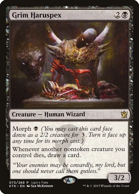 Grim Haruspex, Magic card UGIN 73 — Ugin's Fate set