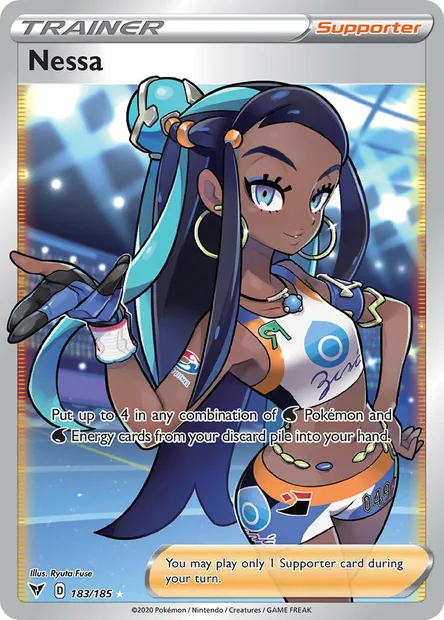 Nessa, Pokémon card VIV 183 — Vivid Voltage set