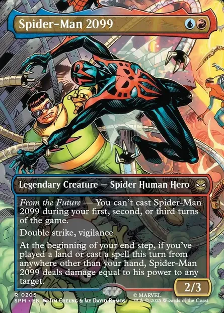 Spider-Man 2099, Magic card SPM 205 — Marvel's Spider-Man set