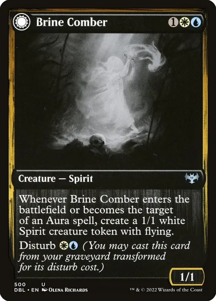 Brine Comber // Brinebound Gift, Magic card DBL 500 — Innistrad: Double Feature set
