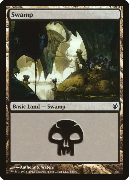 Marais, carte Magic DDJ 85 — extension Duel Decks: Izzet vs. Golgari