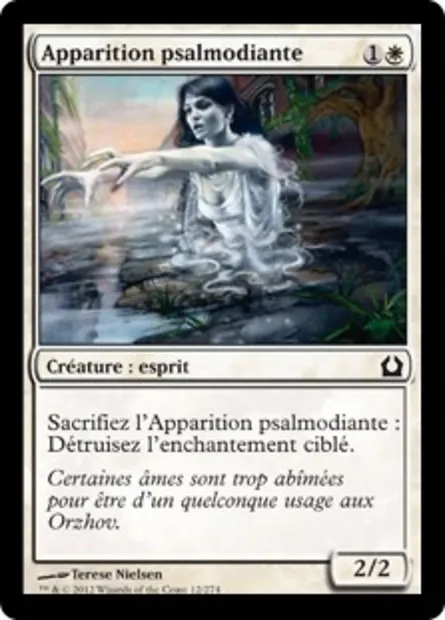 Apparition psalmodiante, carte Magic RTR 12 — extension Retour à Ravnica