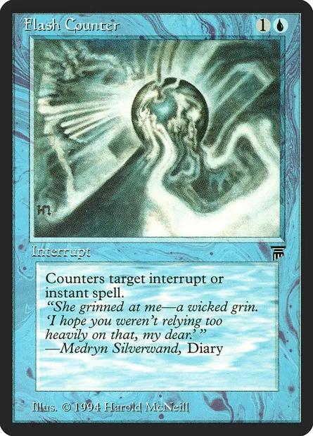 Contresort immédiat, carte Magic LEG 56 — extension Legends