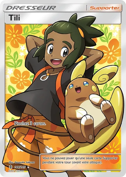 Tili, carte Pokémon GRI 144 — extension Gardiens Ascendants