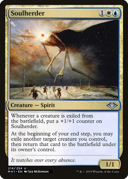 Soulherder, Magic card MH1 214 — Modern Horizons set