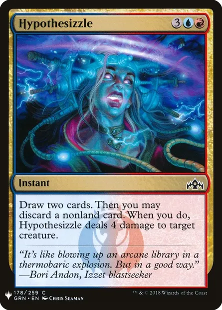 Grésipothèse, carte Magic PLST GRN-178 — extension The List