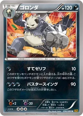 Pangoro, Pokémon card XY9 056 — Rage of the Broken Heavens set