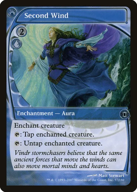 Second Wind, Magic card FUT 57 — Future Sight set
