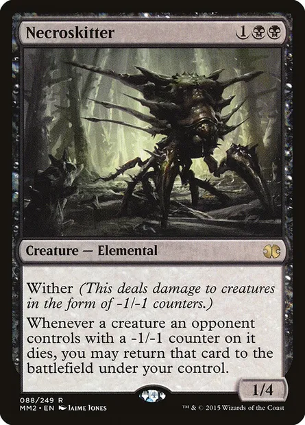 Necroskitter, Magic card MM2 88 — Modern Masters 2015 set