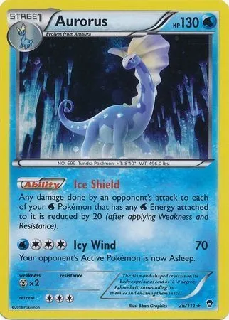 Aurorus, Pokémon card TDX 026-2 — Theme Deck & Blisters Exclusives set
