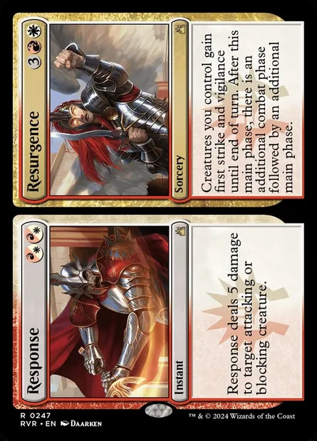 Response // Resurgence, Magic card RVR 247 — Ravnica Remastered set