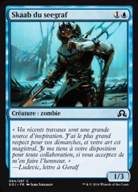 Skaab du seegraf, carte Magic SOI 84 — extension Ténèbres sur Innistrad