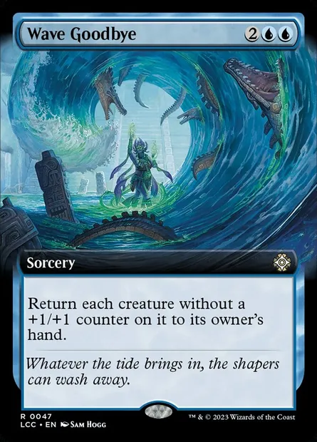 Wave Goodbye, Magic card LCC 47 — The Lost Caverns of Ixalan Commander set