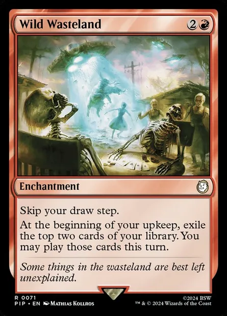 Wild Wasteland, Magic card PIP 71 — Fallout set
