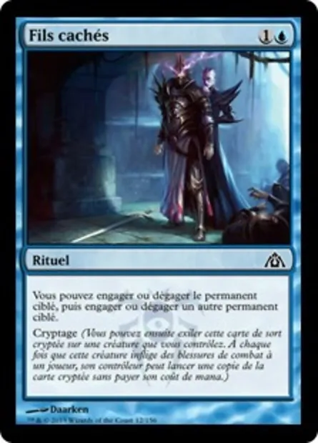Fils cachés, carte Magic DGM 12 — extension Le labyrinthe du dragon