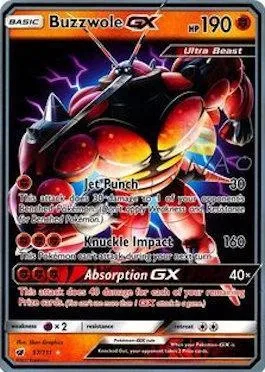 Buzzwole GX, Pokémon card WCD18 057-2 — World Championship Decks 2018 set