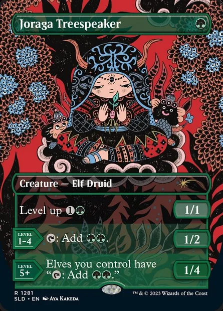 Joraga Treespeaker, Magic card SLD 1281 — Secret Lair Drop set